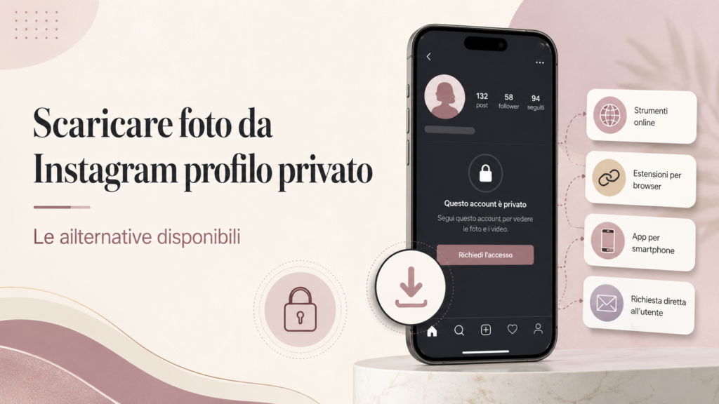 Scaricare foto da Instagram profilo privato